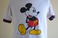 画像7: 1980s  MICKEY MOUSE リンガーTシャツ　 表記M 