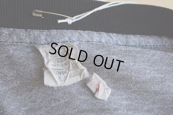 画像12: 1980s  MICKEY MOUSE リンガーTシャツ　 杢灰×黒　 表記L 