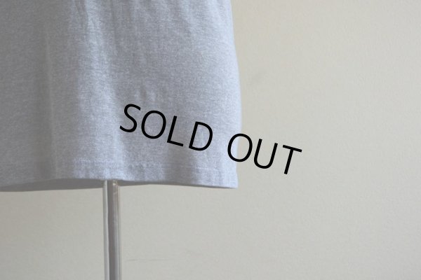 画像10: 1980s  MICKEY MOUSE リンガーTシャツ　 杢灰×黒　 表記L 