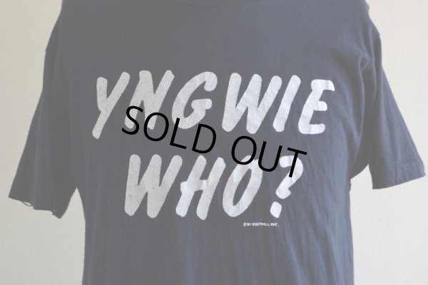 画像7: 1980s  YNGWIE MALMSTEEN  Tシャツ  表記L