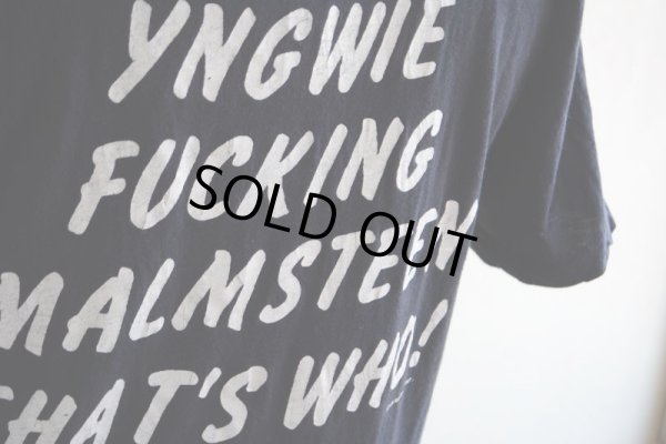 画像12: 1980s  YNGWIE MALMSTEEN  Tシャツ  表記L