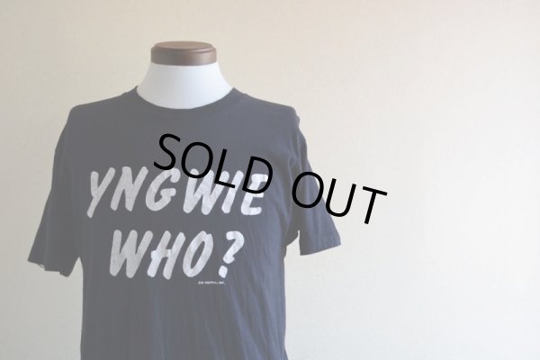 画像6: 1980s  YNGWIE MALMSTEEN  Tシャツ  表記L