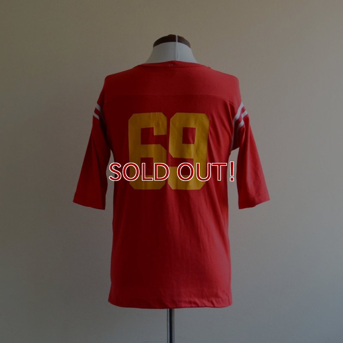 画像3: 1970s ARTEX USMCフットボールTシャツ　 ナンバリング“69”　 表記M  (3)