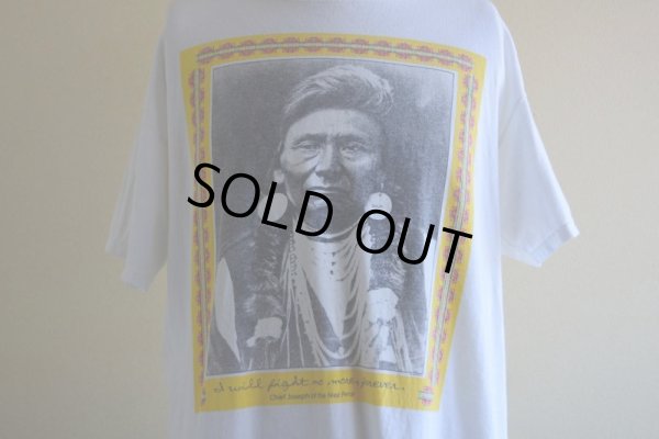 画像7: 1990s〜 Chief Joseph Tシャツ  表記L