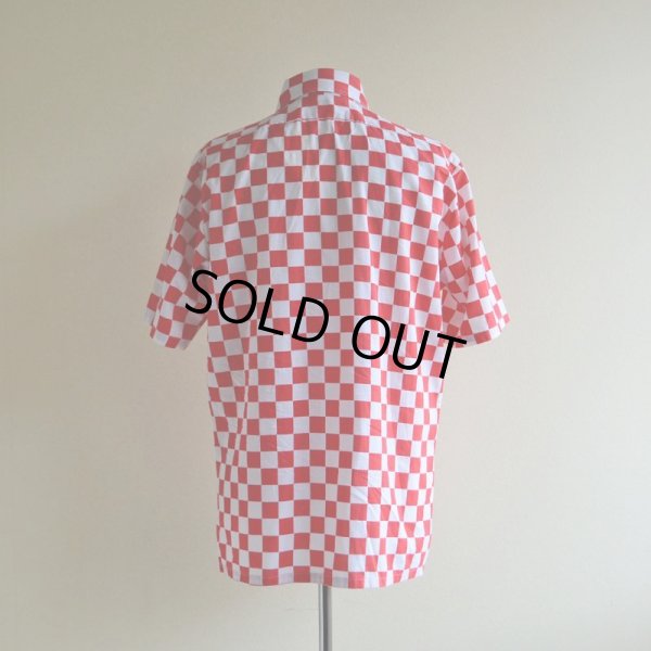 画像3: 1970s チェッカーフラッグシャツ  表記M