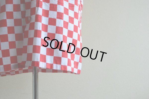 画像8: 1970s チェッカーフラッグシャツ  表記M