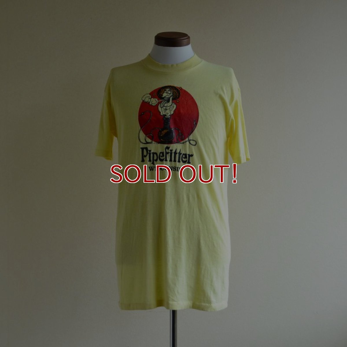 画像1: 1980s The Pipefitter Tシャツ　 実寸ML  (1)