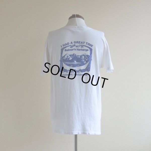 画像3: 1980s BALMER'S HERBERGE Tシャツ　 両面染み込みプリント　 表記L 