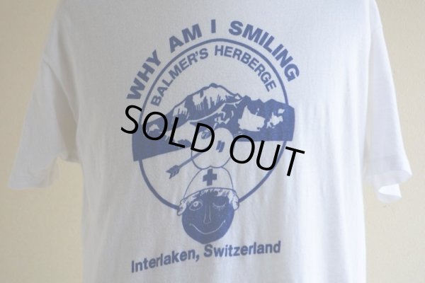 画像8: 1980s BALMER'S HERBERGE Tシャツ　 両面染み込みプリント　 表記L 