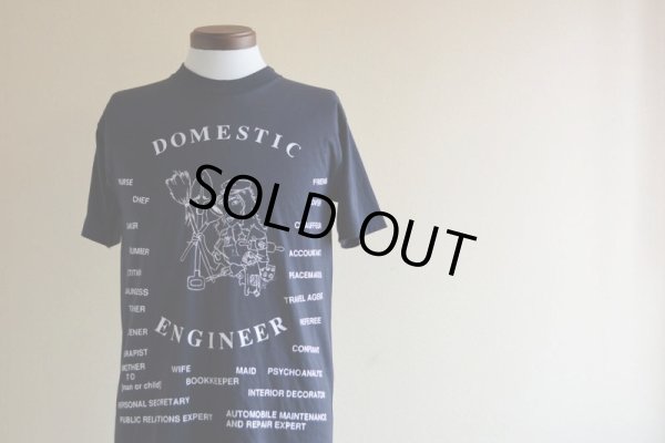 画像6: 1980s DOMESTIC ENGINEER Tシャツ　 表記M 