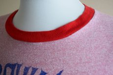 画像5: 1970s FARQUHAR'S 杢リンガーTシャツ　 両面プリント　 表記L  (5)