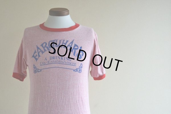 画像6: 1970s FARQUHAR'S 杢リンガーTシャツ  両面プリント  表記L