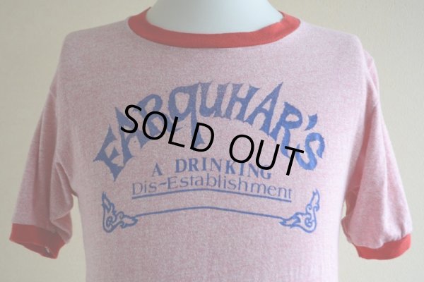 画像7: 1970s FARQUHAR'S 杢リンガーTシャツ  両面プリント  表記L