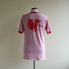 画像3: 1970s FARQUHAR'S 杢リンガーTシャツ　 両面プリント　 表記L  (3)