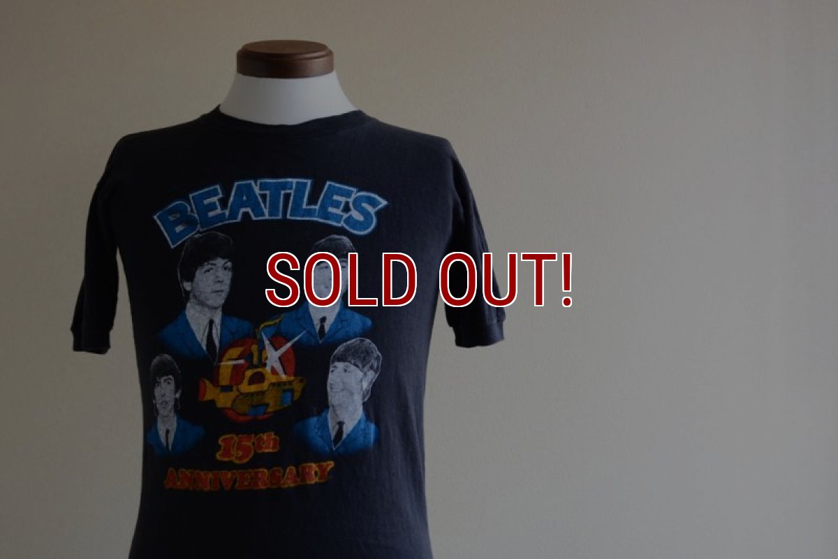 画像6: 1970s The BEATLES パキ綿Tシャツ　 表記M  (6)