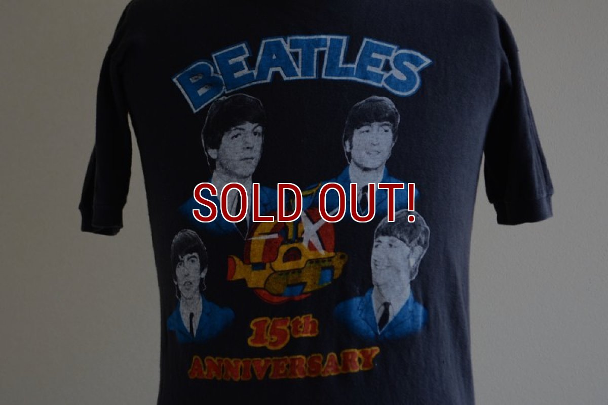 画像7: 1970s The BEATLES パキ綿Tシャツ　 表記M  (7)