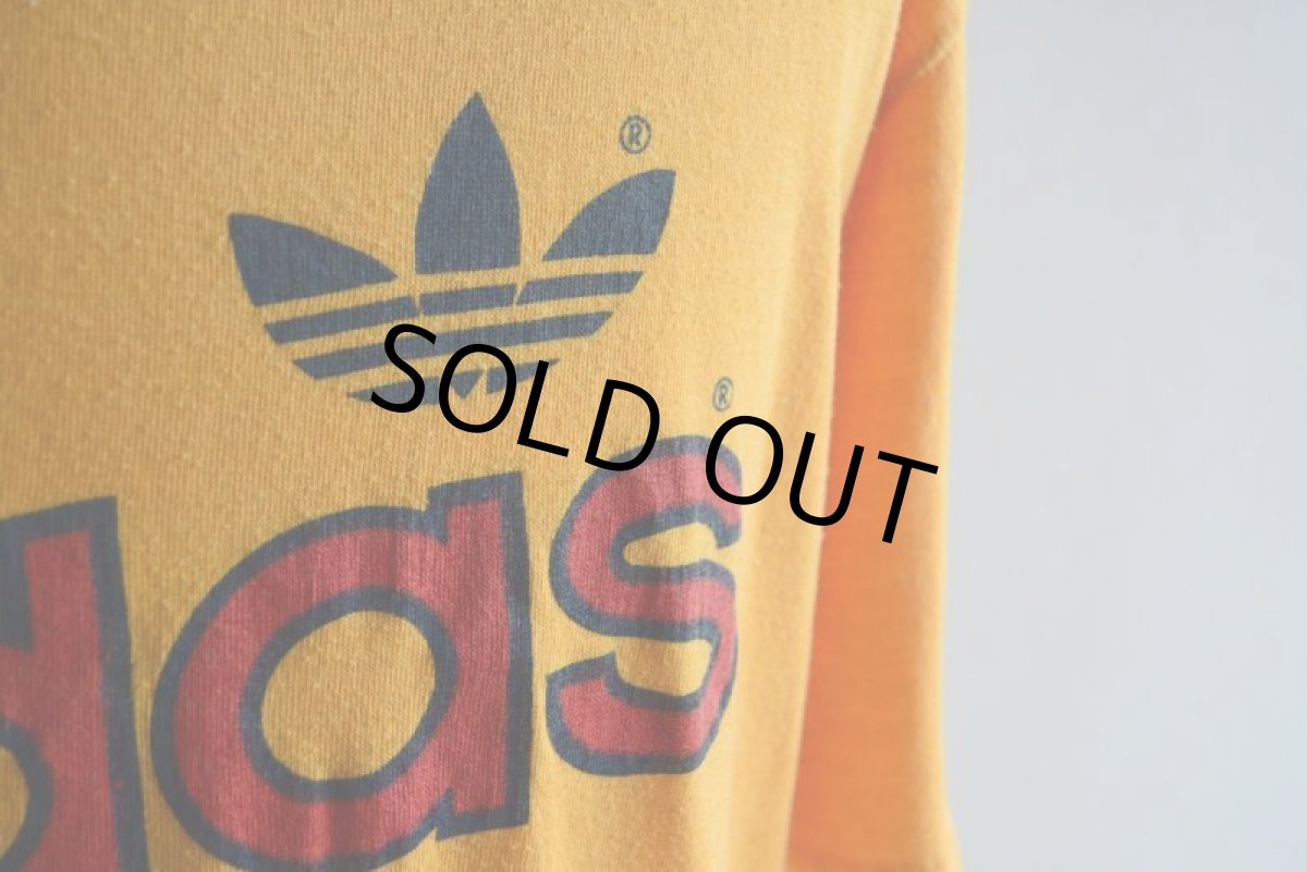 画像10: 1980s adidas トレフォイルTシャツ　 表記L  (10)