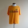 画像1: 1980s adidas トレフォイルTシャツ　<br>表記L<br> (1)