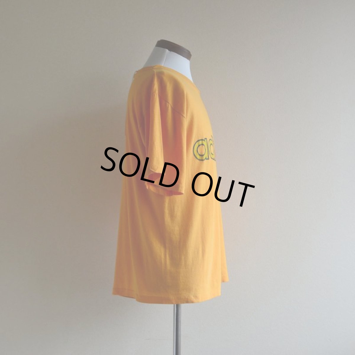 画像2: 1980s adidas トレフォイルTシャツ　 表記L  (2)