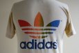 画像9: 1980s adidas レインボートレフォイルTシャツ　 バックプリント　 表記M 