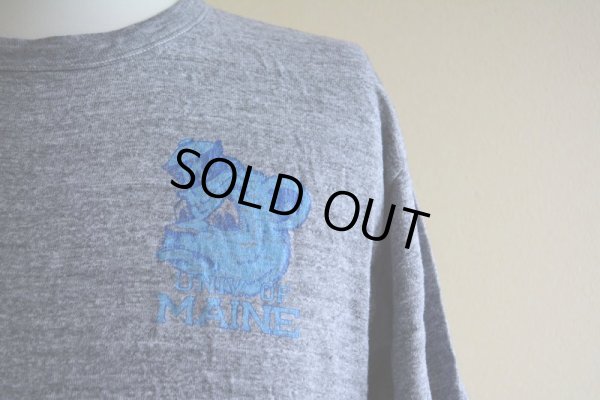 画像7: 1980s UNIVERSITY OF MAINE カレッジTシャツ　 表記L 