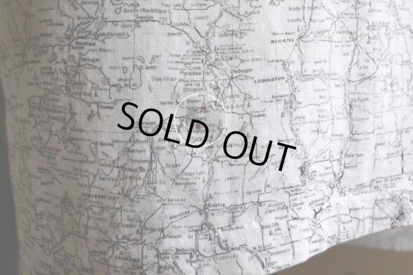 画像13: 1990s MICHIGAN マップTシャツ　 表記L 