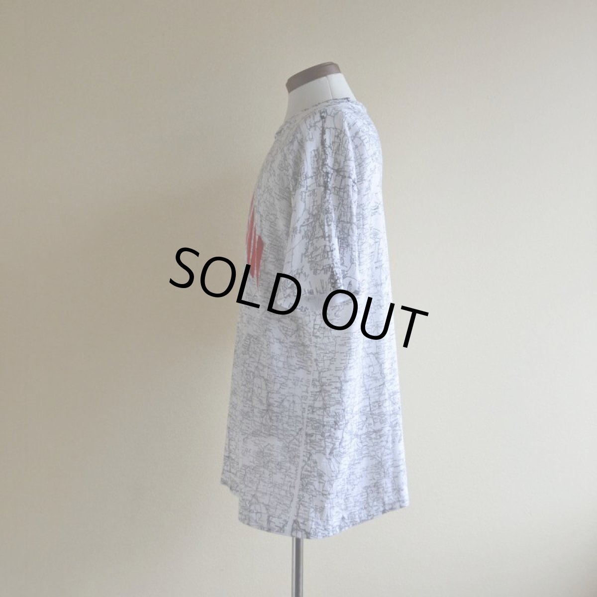 画像4: 1990s MICHIGAN マップTシャツ　 表記L  (4)