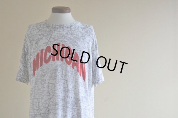画像6: 1990s MICHIGAN マップTシャツ　 表記L 