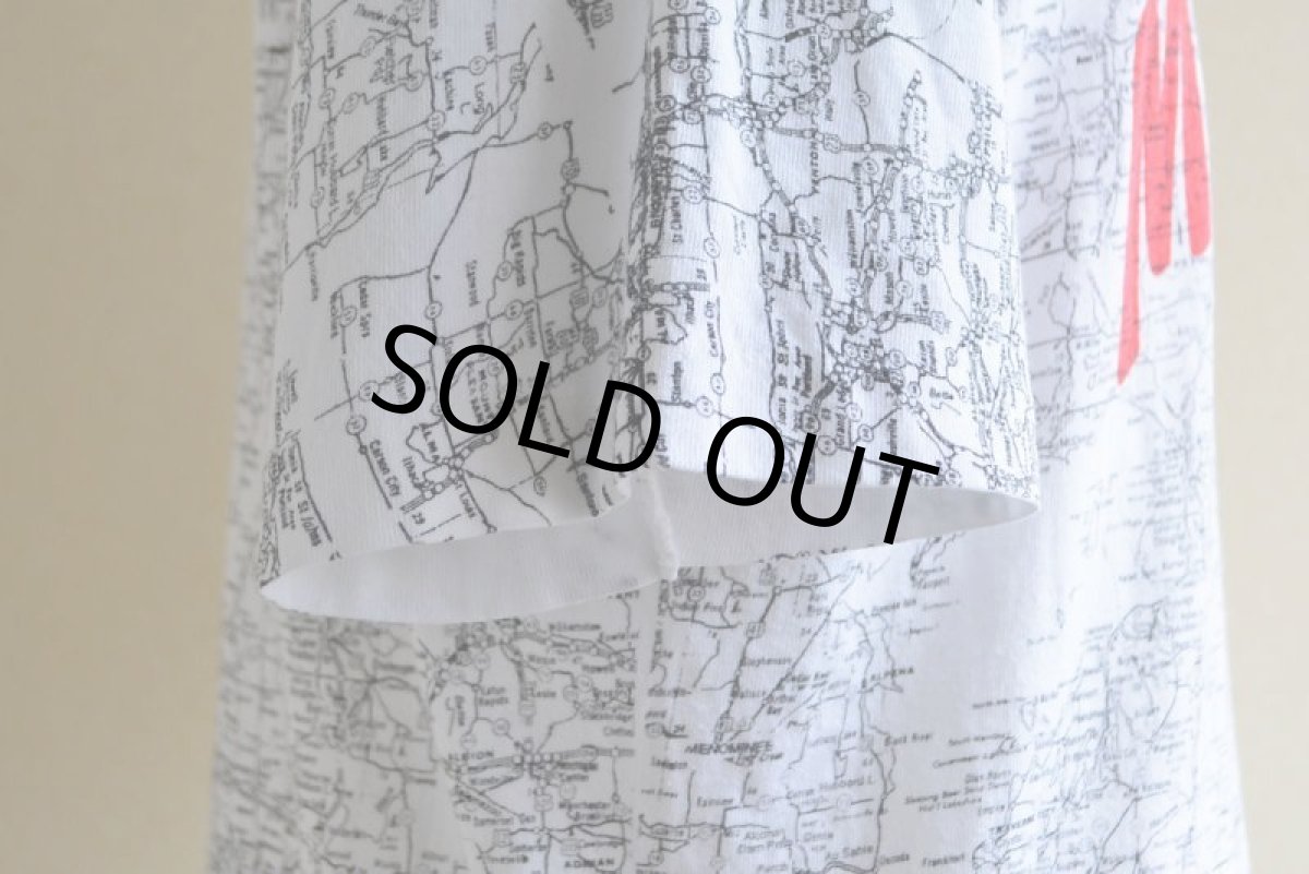 画像10: 1990s MICHIGAN マップTシャツ　 表記L  (10)