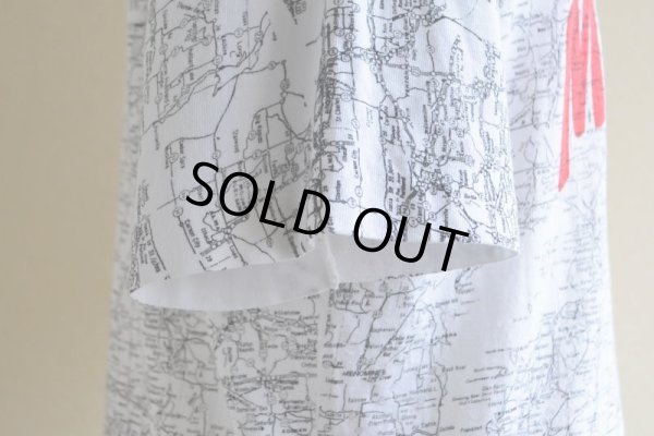 画像10: 1990s MICHIGAN マップTシャツ　 表記L 