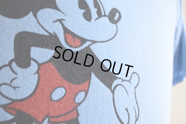 画像9: 1970s MICKEY MOUSE 両面プリントTシャツ　 表記S 