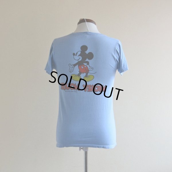 画像3: 1970s MICKEY MOUSE 両面プリントTシャツ　 表記S 