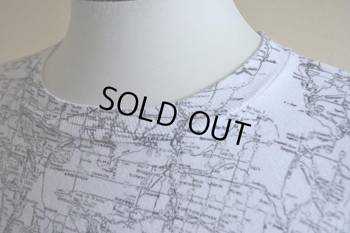 画像5: 1990s MICHIGAN マップTシャツ　 表記L  (5)