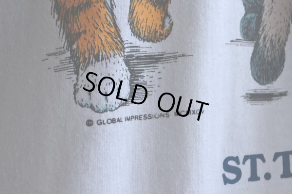 画像8: 1990s ネコ両面プリントTシャツ　 表記L 