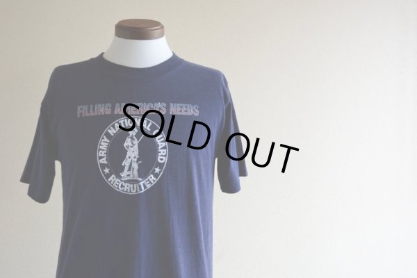 画像6: 1980s ARMY NATIONAL GUARD RECRUITER Tシャツ　 表記L 