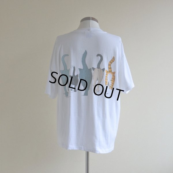 画像3: 1990s ネコ両面プリントTシャツ　 表記L 