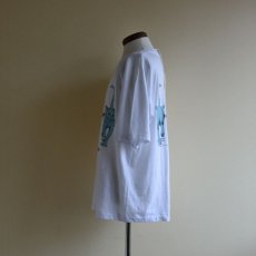 画像4: 1990s ネコ両面プリントTシャツ　 表記L  (4)