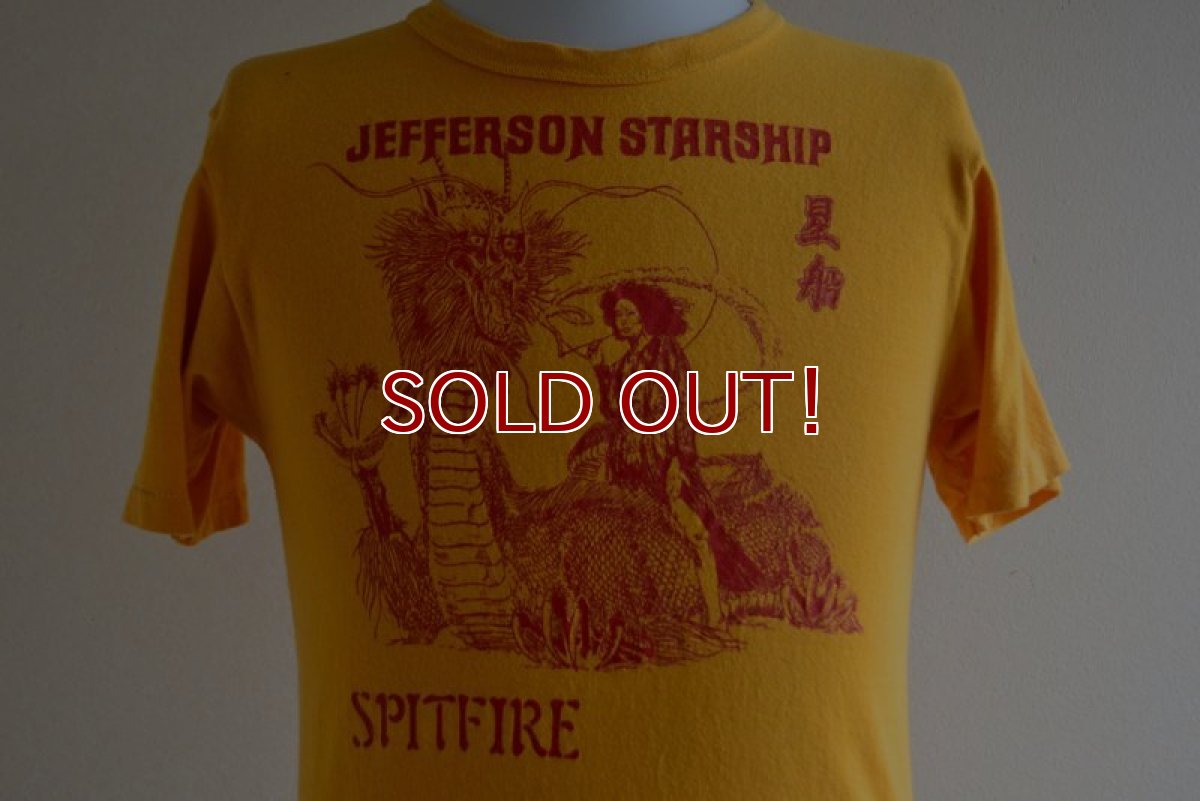 画像7: 1970s JEFFERSON STARSHIP Spitfire Tシャツ　 表記L  (7)
