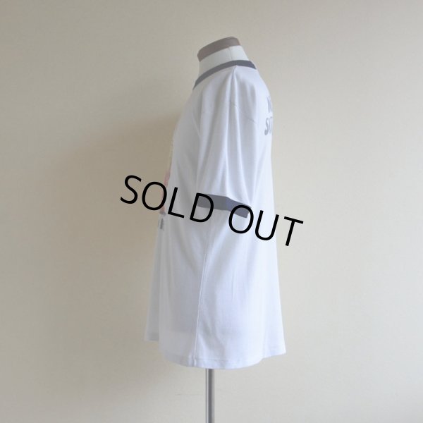 画像4: 1990s 原子爆弾 リンガーTシャツ　 両面プリント　 実寸L 