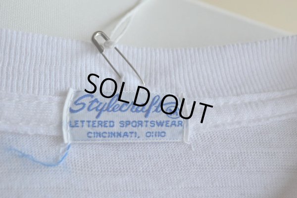 画像5: 〜1960s STYLECRAFT フロッキーTシャツ　 バックプリント　 表記M 