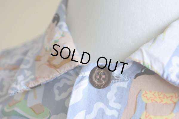 画像9: 1980s reyn spooner レーヨンアロハシャツ  実寸M