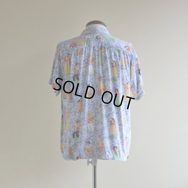 画像3: 1980s reyn spooner レーヨンアロハシャツ  実寸M