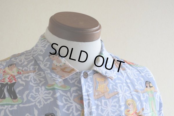 画像6: 1980s reyn spooner レーヨンアロハシャツ  実寸M