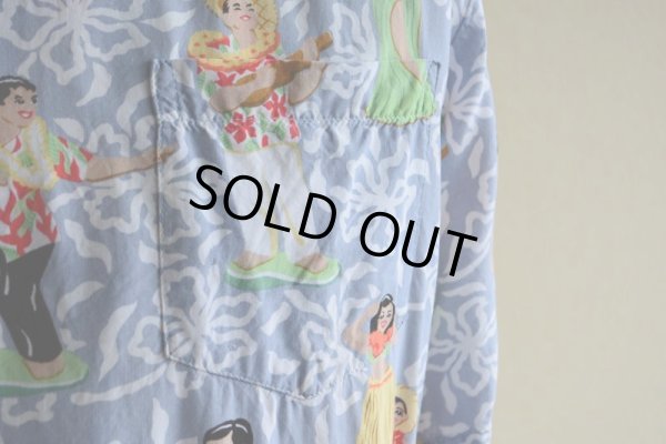 画像10: 1980s reyn spooner レーヨンアロハシャツ  実寸M