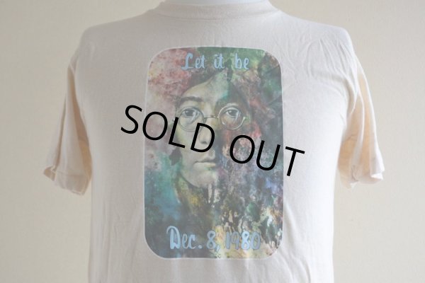 画像7: 1980s John Lennon Dec.8,1980 Tシャツ　 表記SM 