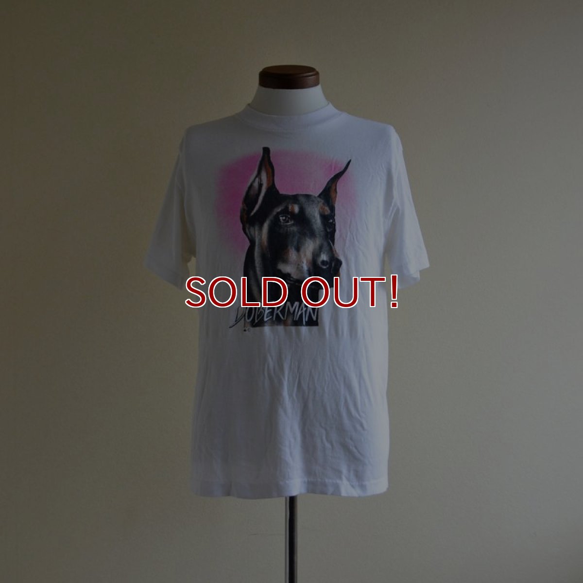 画像1: 1980s DOBERMAN Tシャツ　 実寸M  (1)