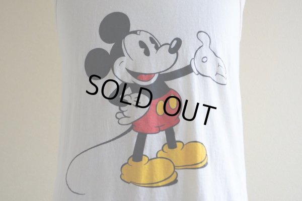 画像7: 1980s  MICKEY MOUSE タンクトップ　 表記M 