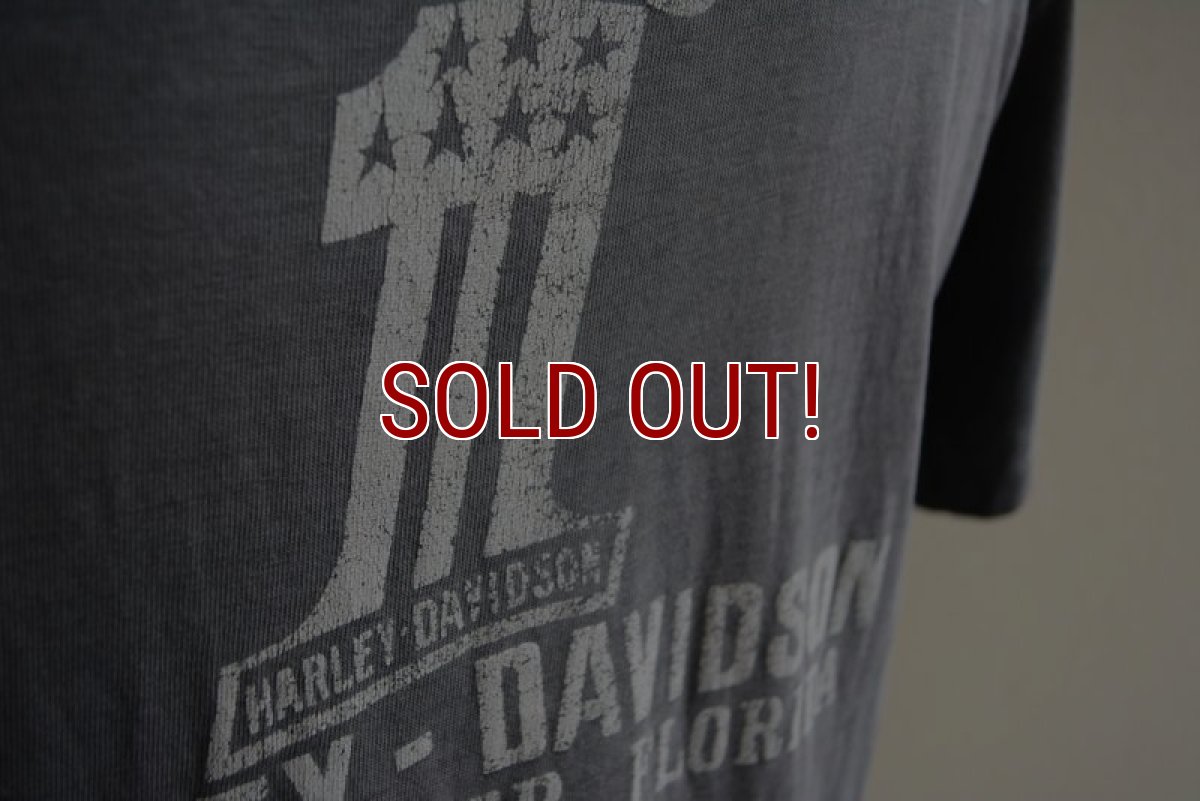 画像12: 1970s Harley-Davidson Tシャツ　 EAGLE ＆ No.1 LOGO　 表記M  (12)