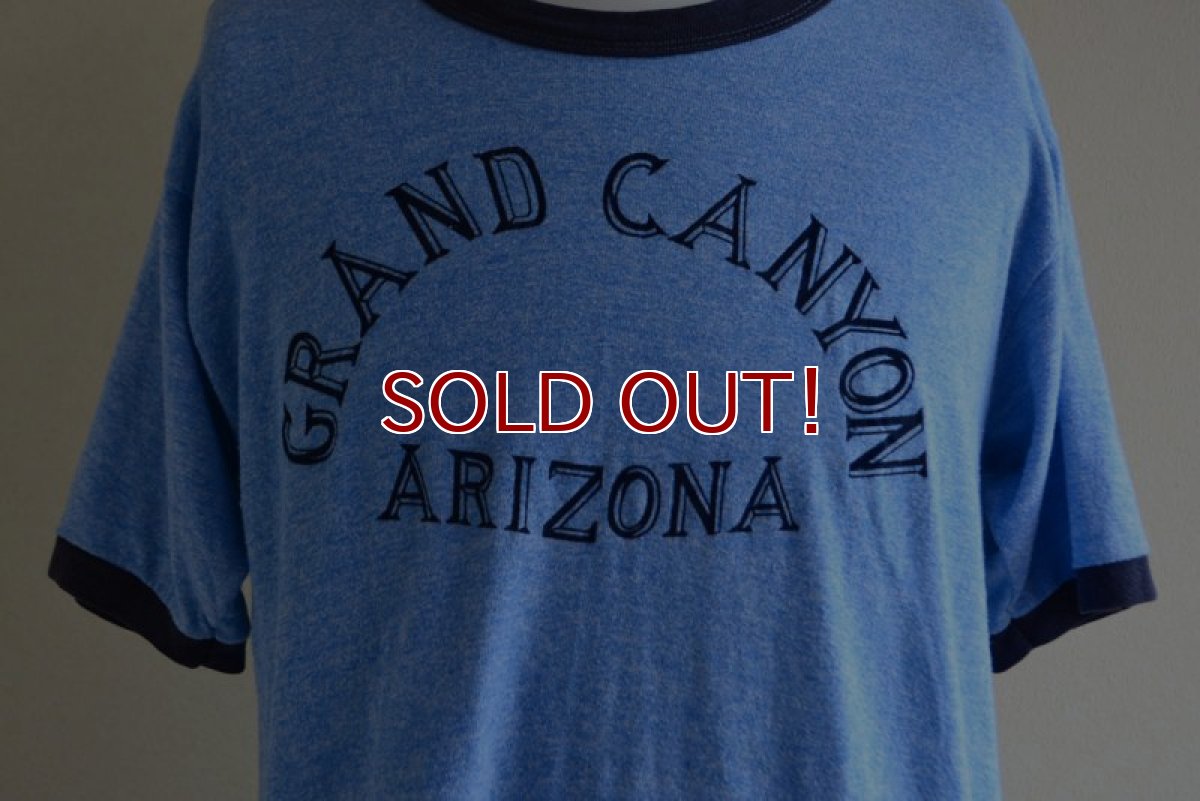 画像8: 1970s-80s  GRAND CANYON 杢リンガーTシャツ　 表記XL  (8)