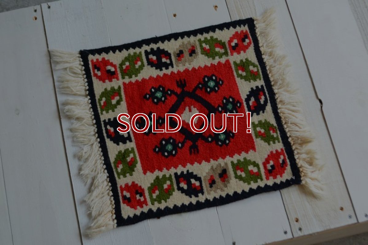 画像2: OLD KILIM　 size 37cm×30cm  (2)